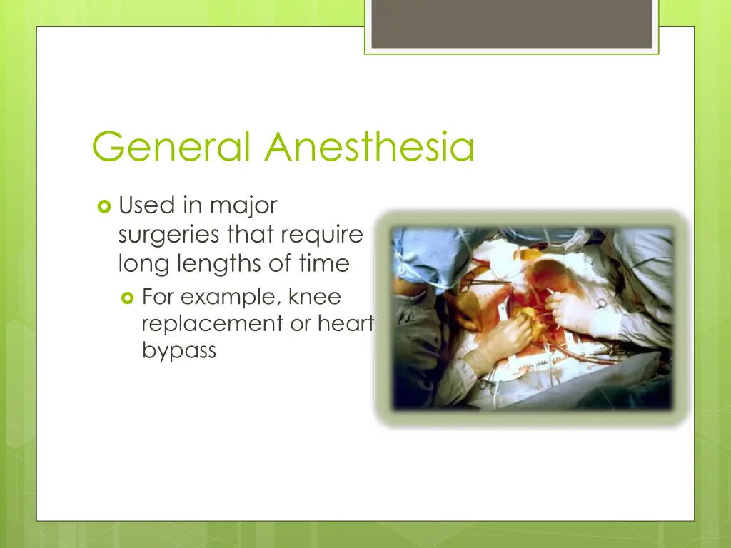 general anesthesia 1