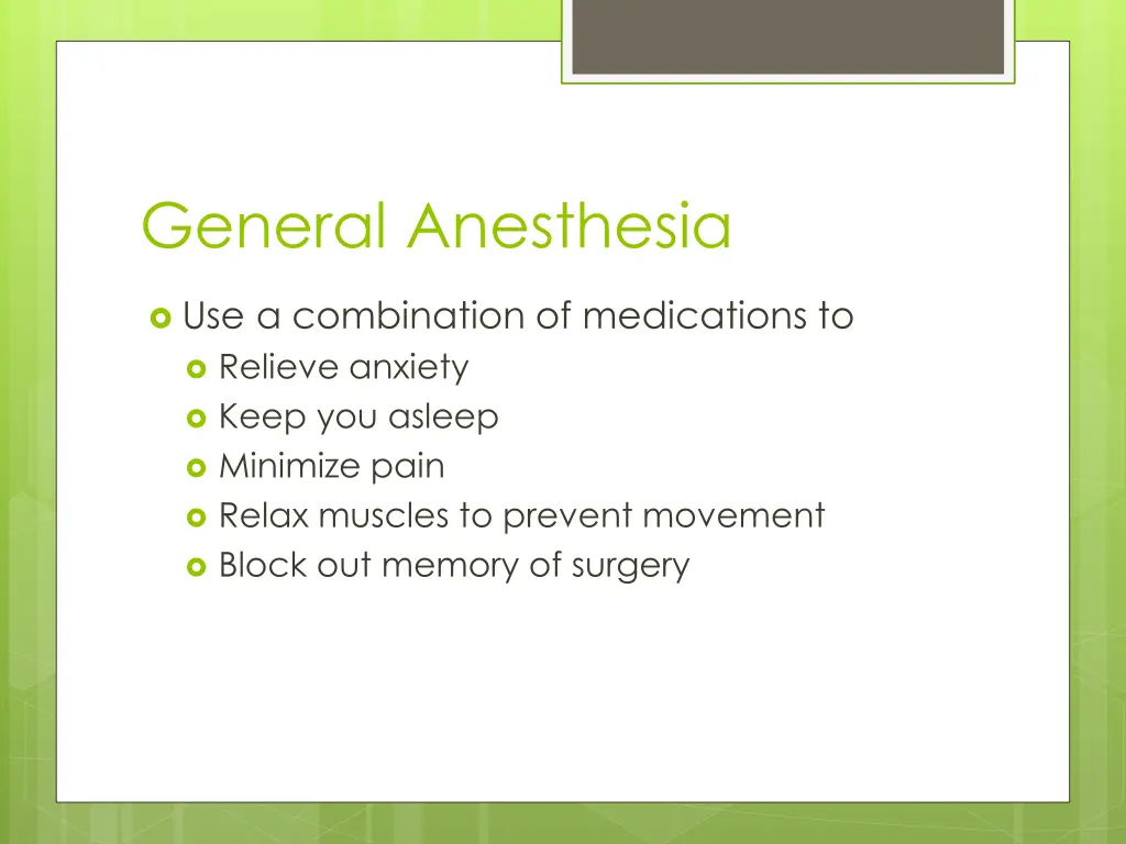 general anesthesia 2