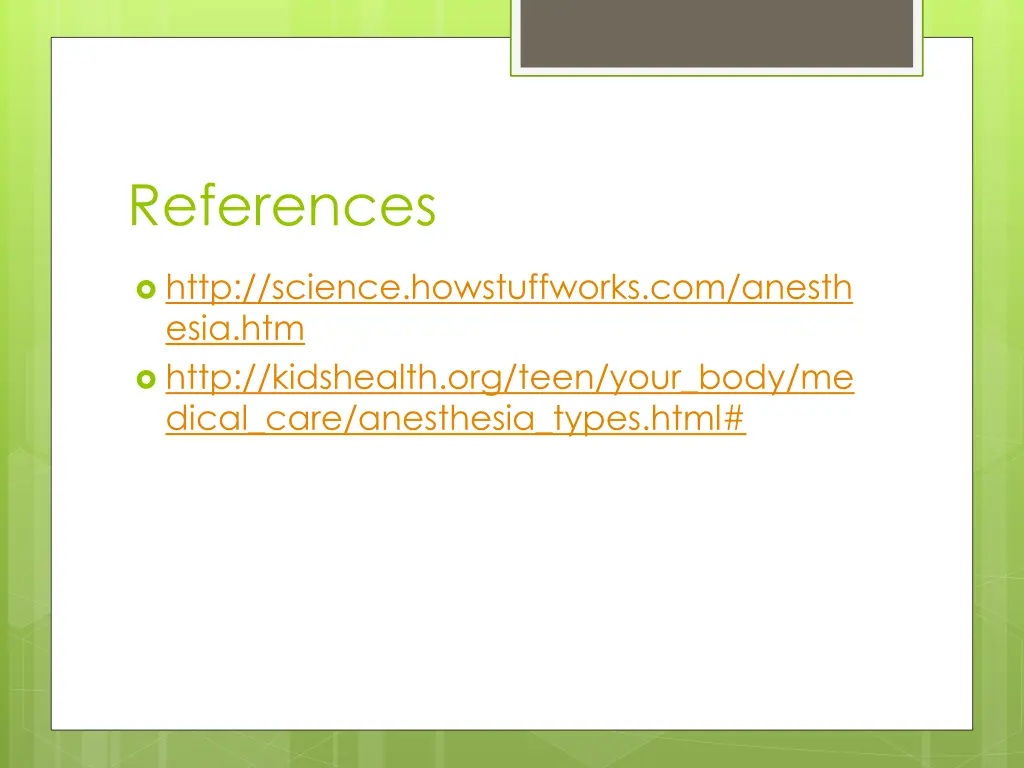 references