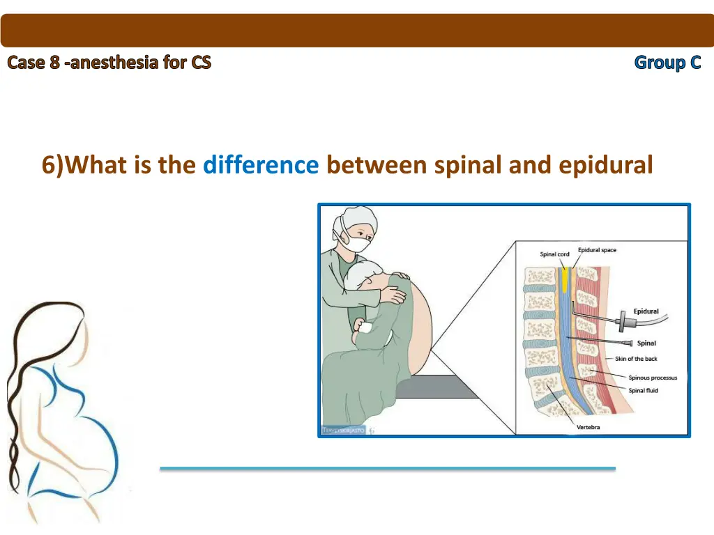 case 8 anesthesia for cs 8