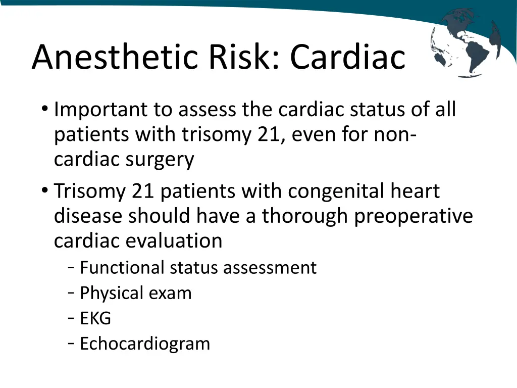 anesthetic risk cardiac