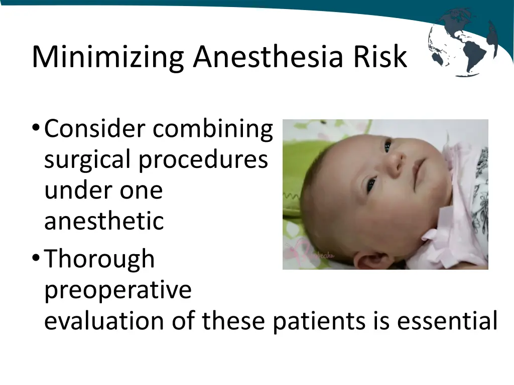 minimizing anesthesia risk