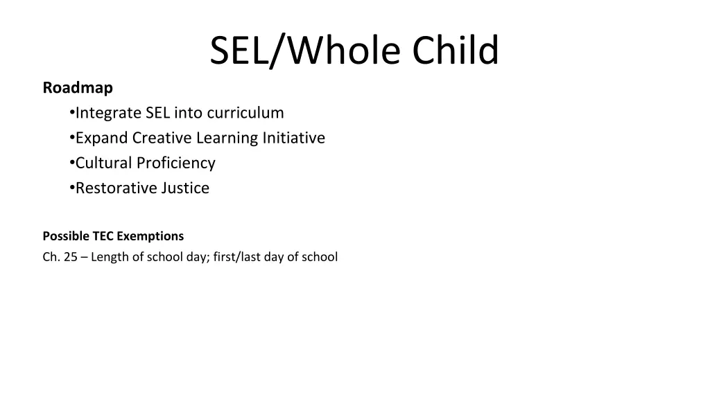 sel whole child
