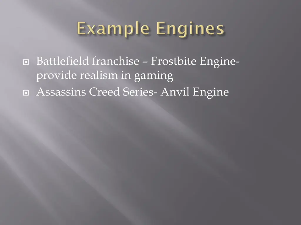 battlefield franchise frostbite engine provide