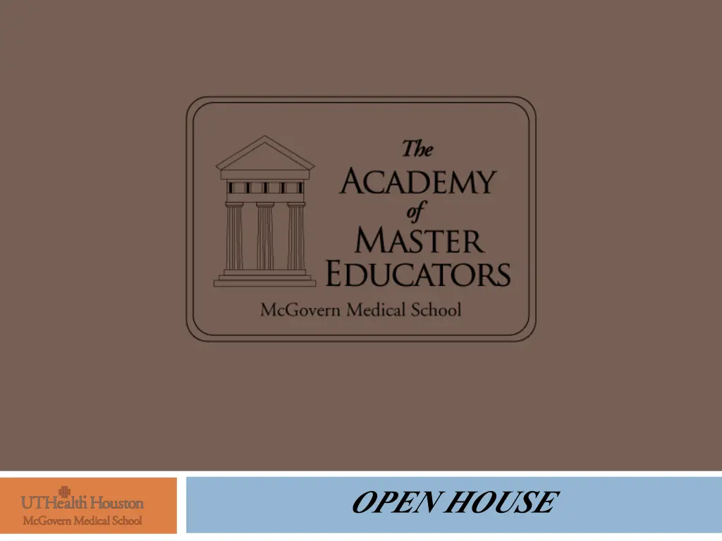 open house