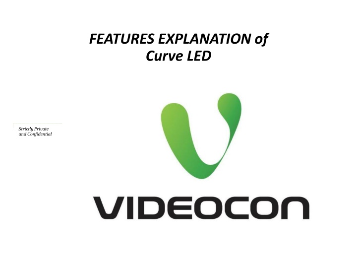 features explanation of curve led