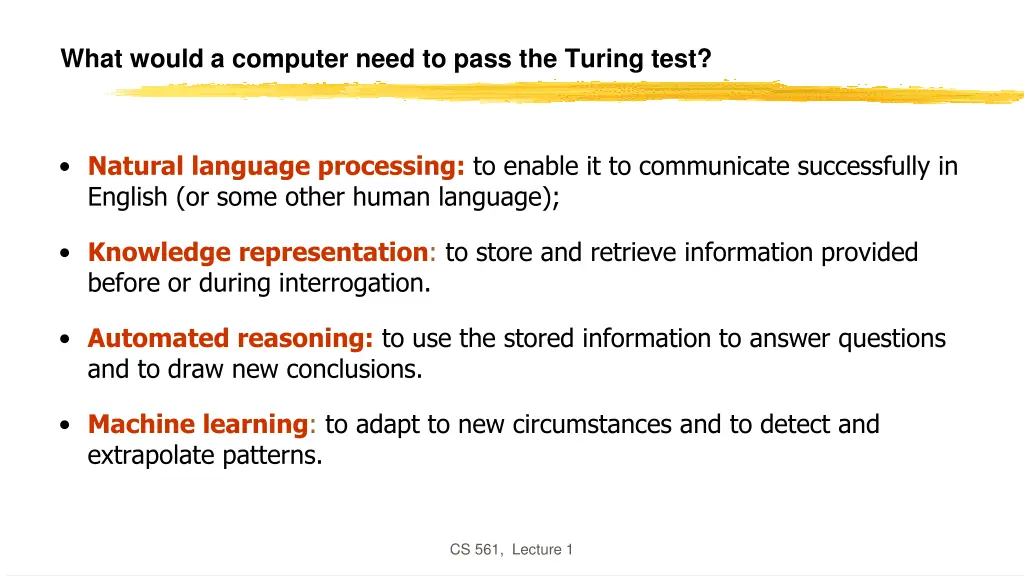 what would a computer need to pass the turing test