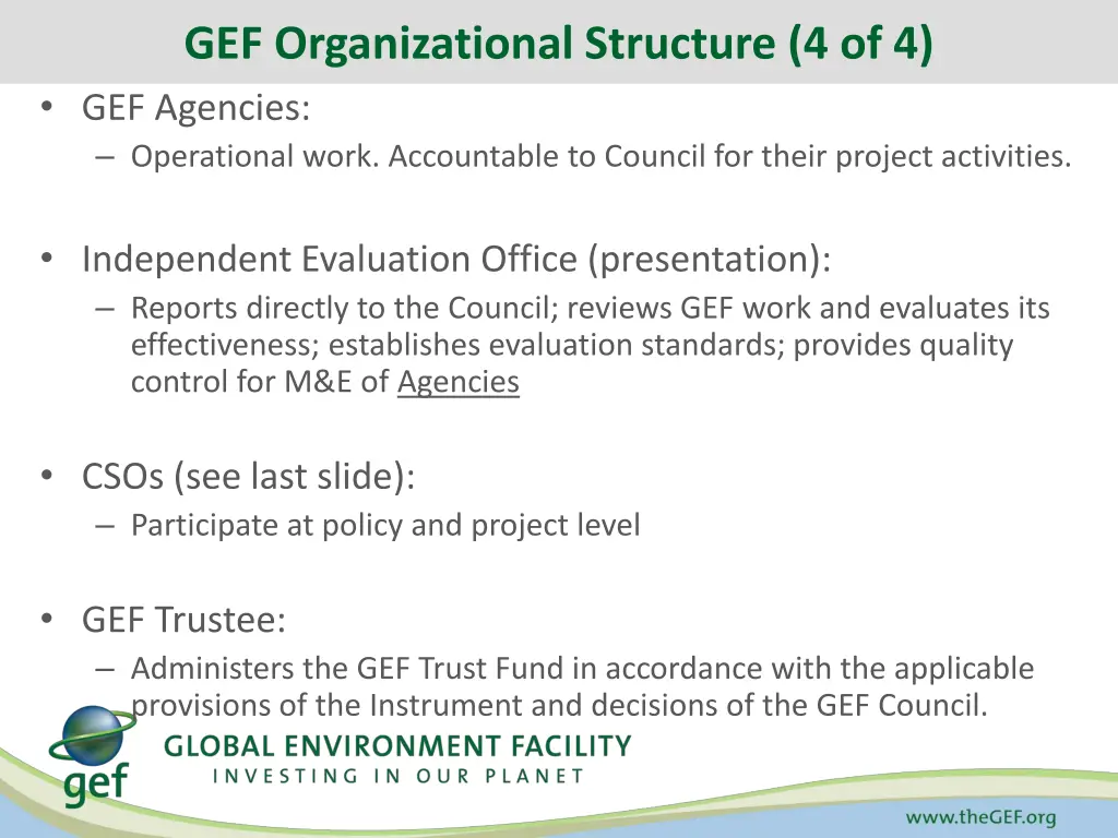 gef organizational structure 4 of 4