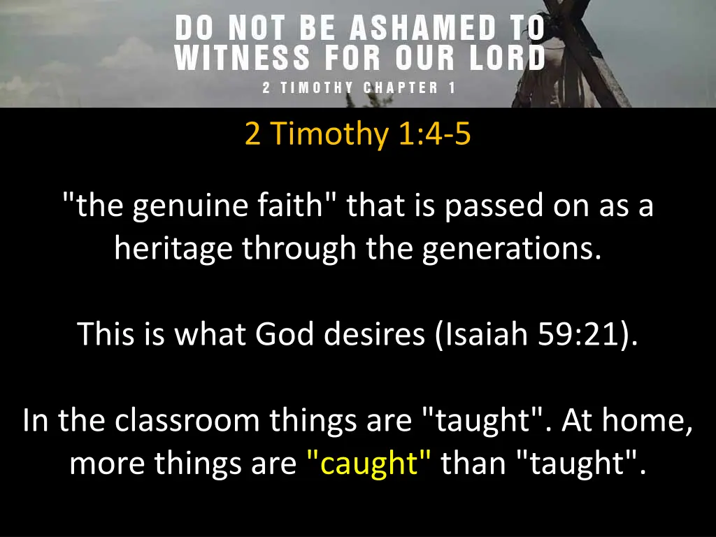 2 timothy 1 4 5