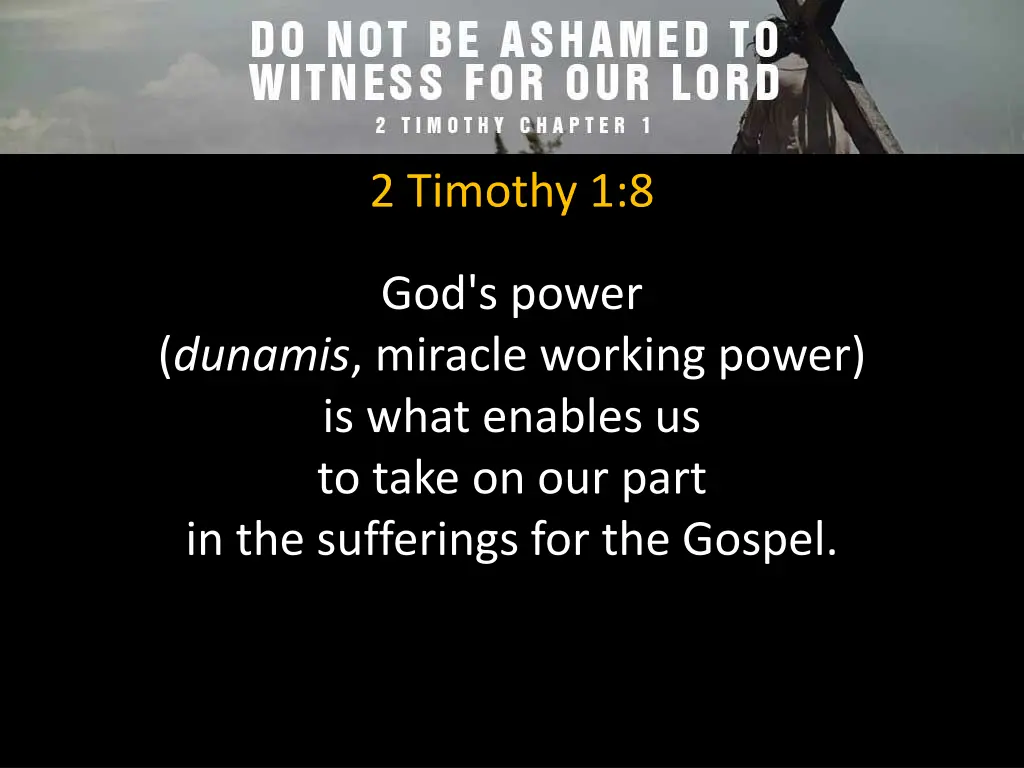 2 timothy 1 8