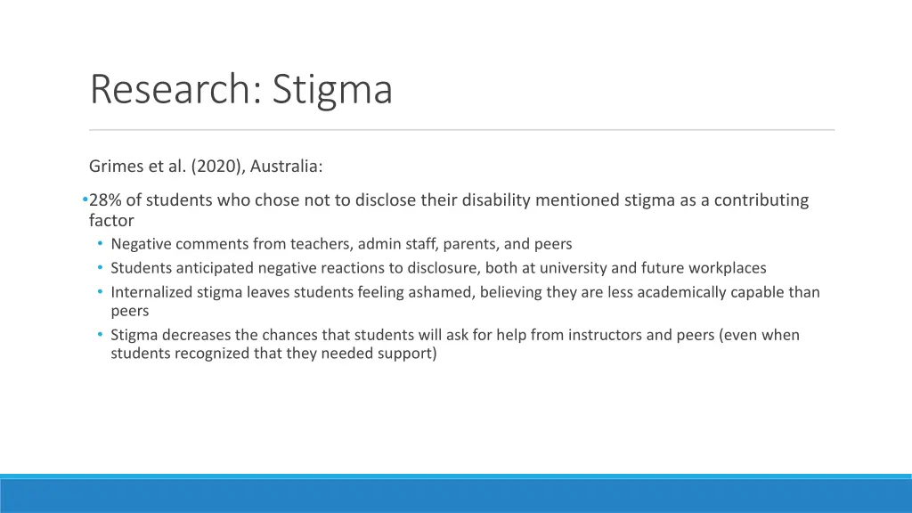 research stigma 1