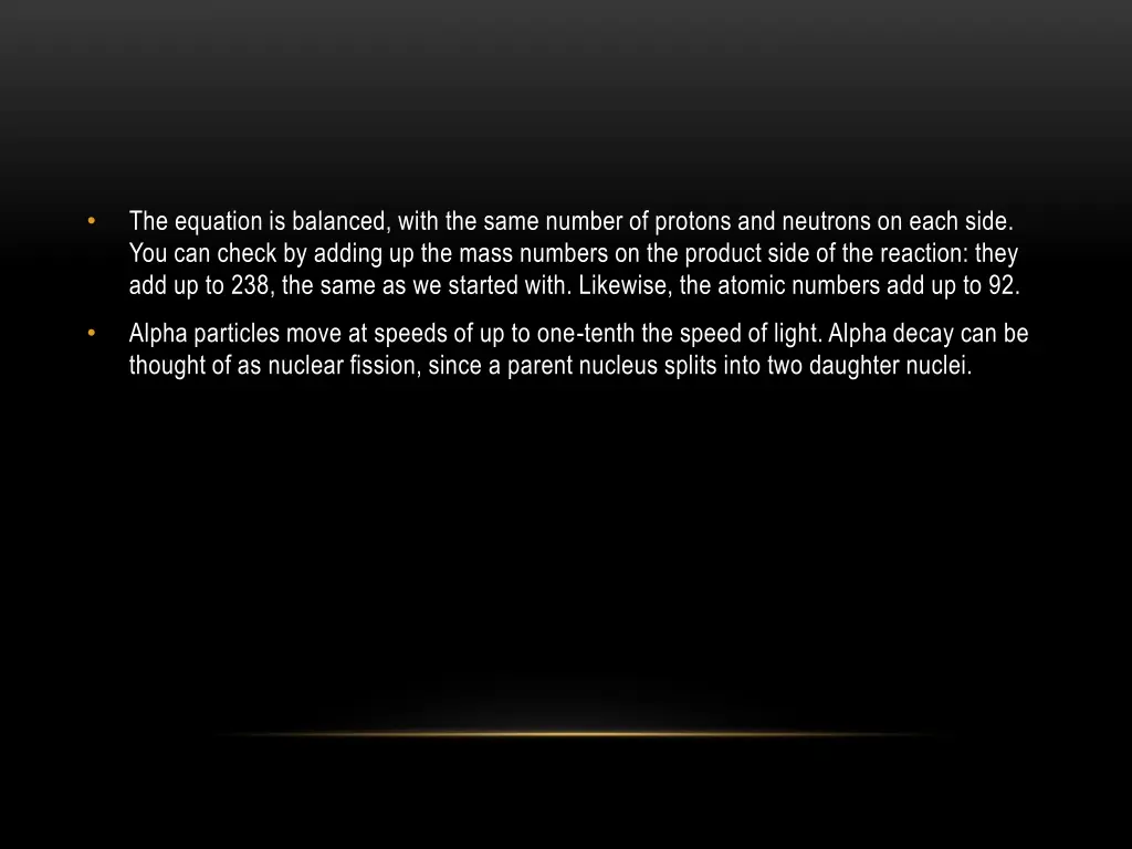 the equation is balanced with the same number