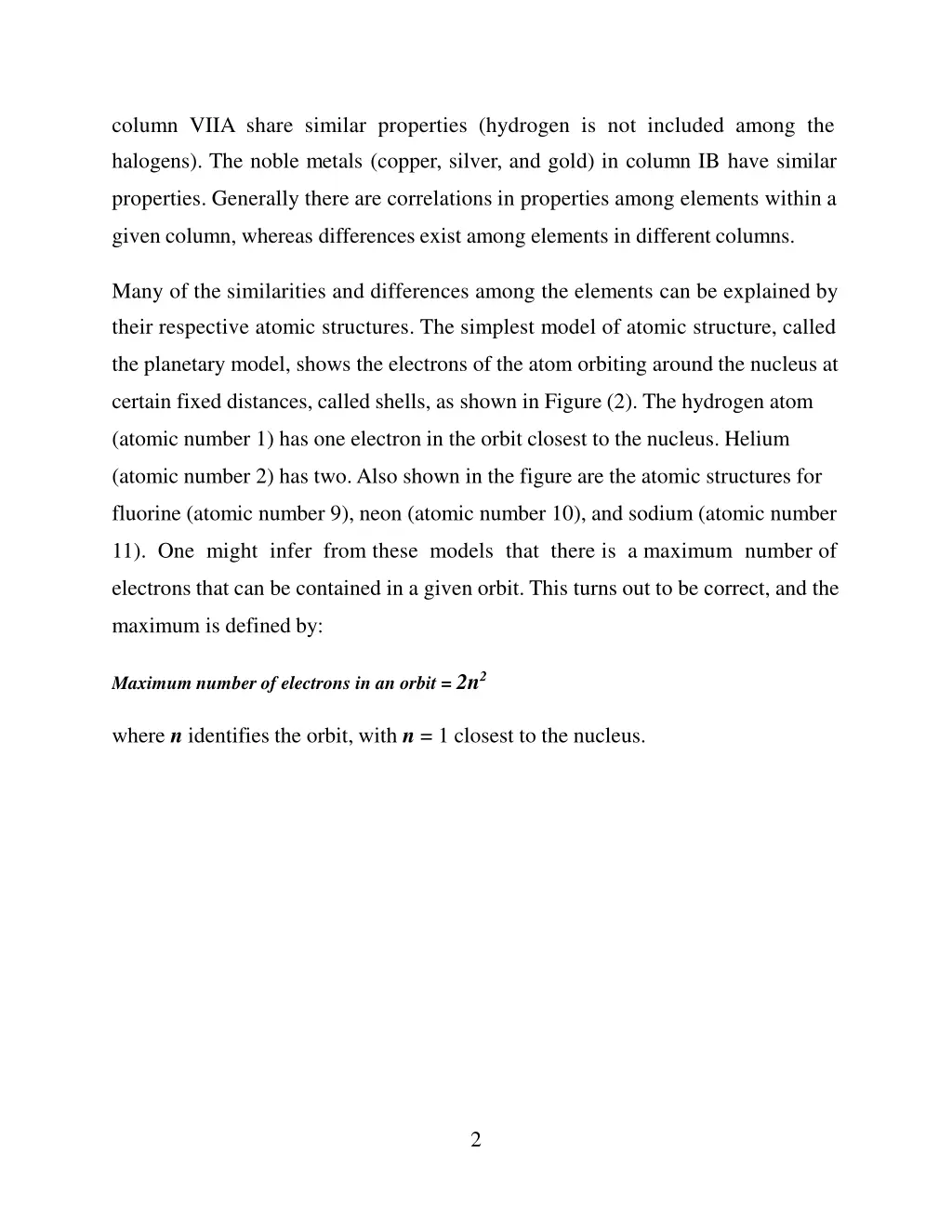 column viia share similar properties hydrogen
