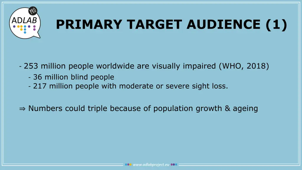 primary target audience 1