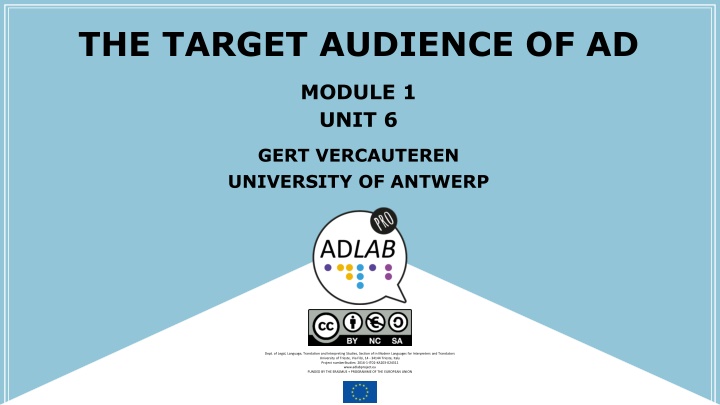 the target audience of ad