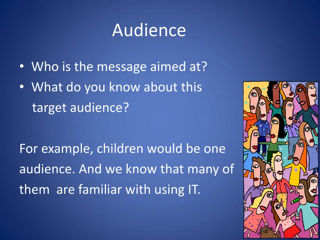 audience