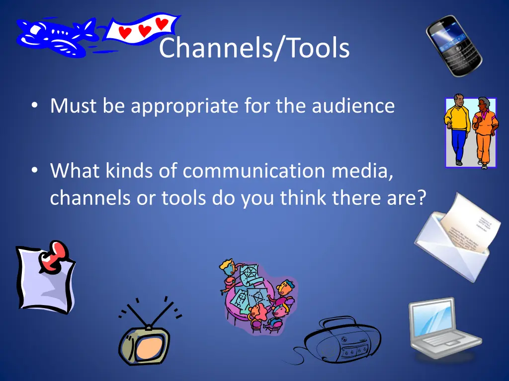 channels tools