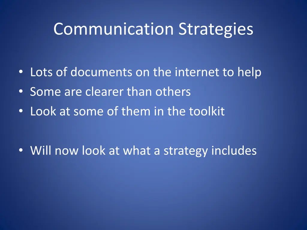 communication strategies 3