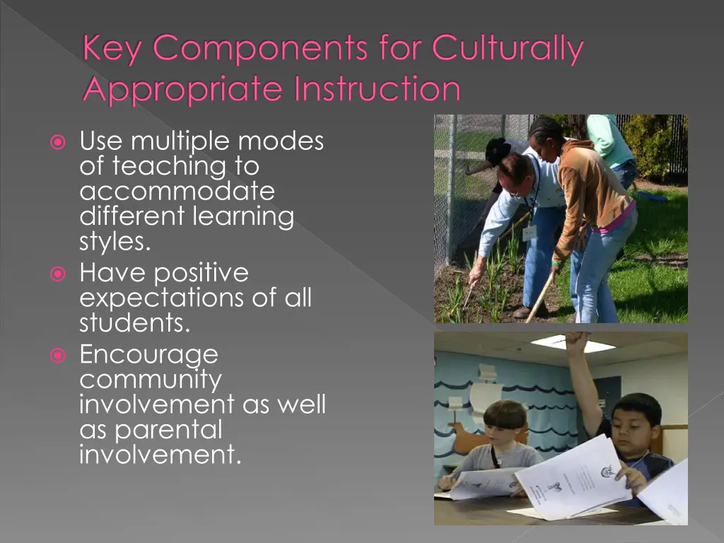 key components for culturally appropriate 1