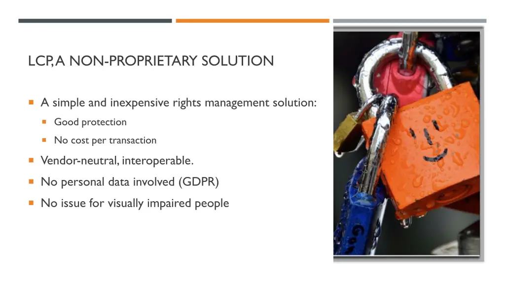 lcp a non proprietary solution