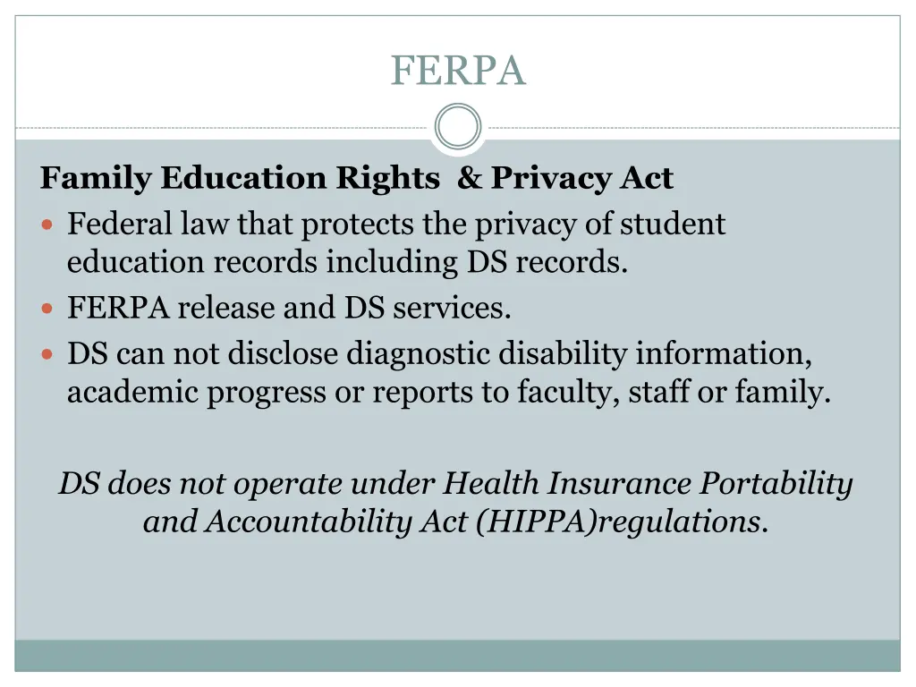 ferpa