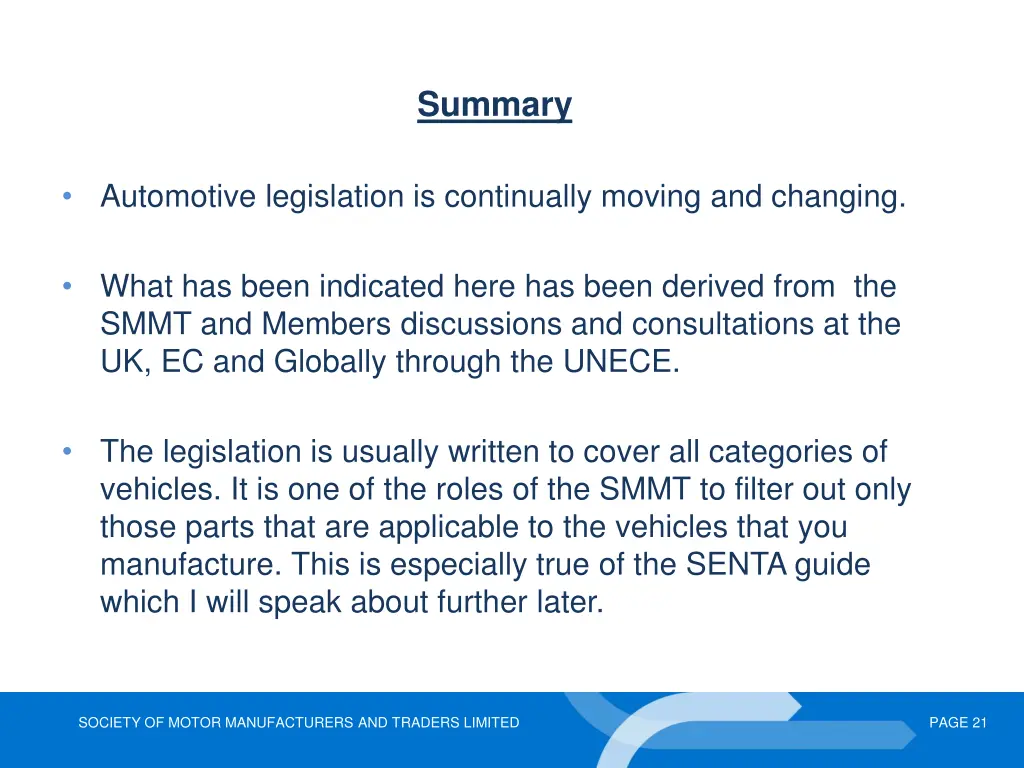 summary