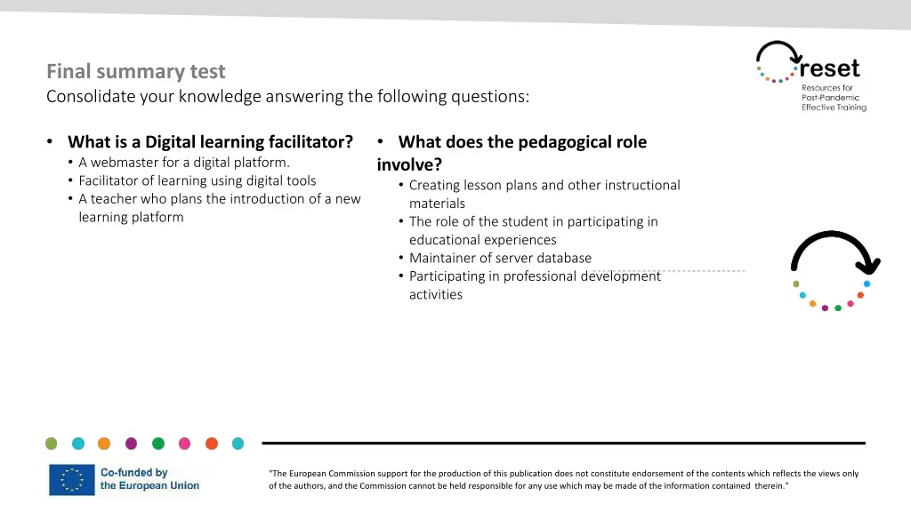 final summary test consolidate your knowledge