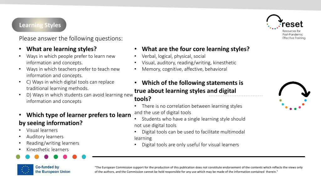 learning styles 7