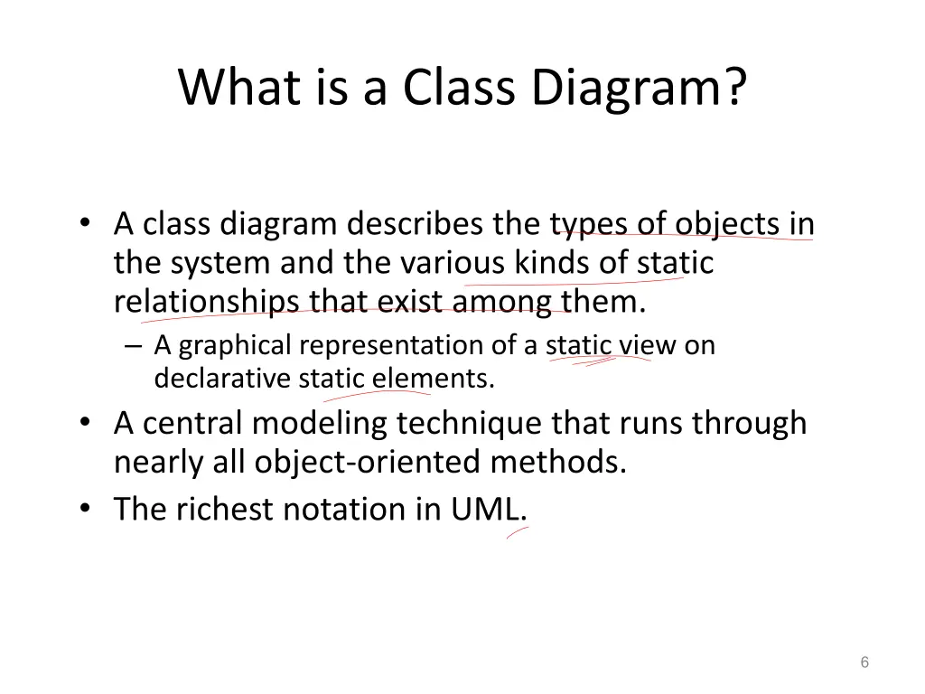what is a class diagram