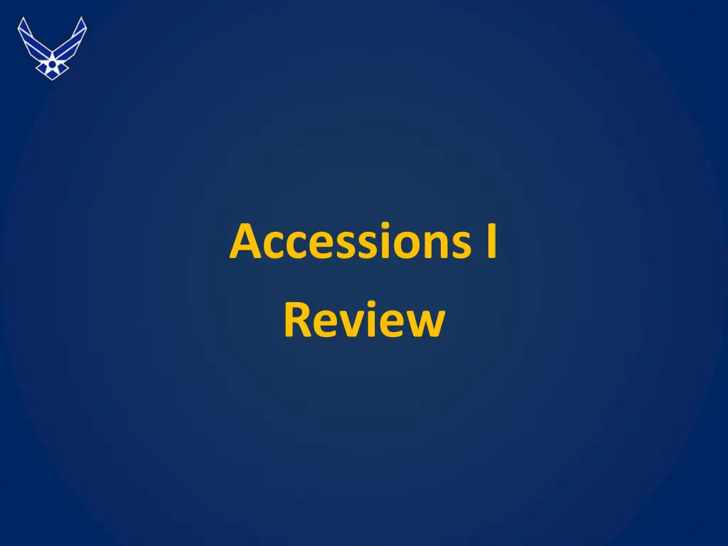 accessions i review