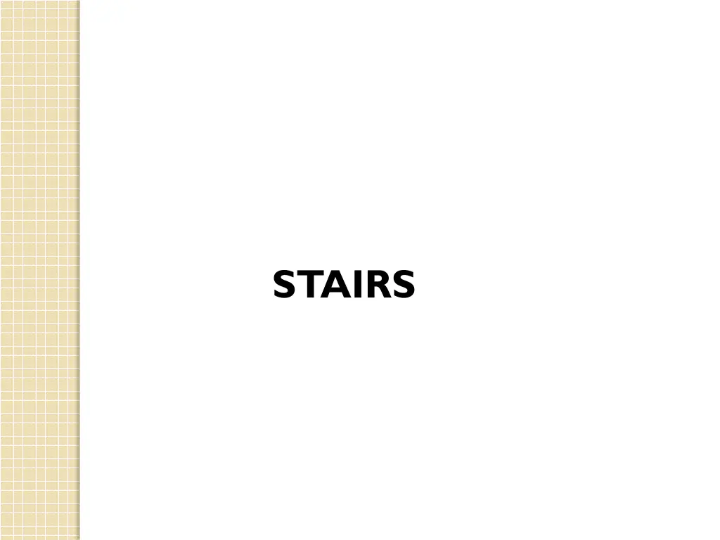 stairs