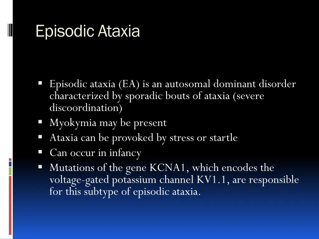 episodic ataxia