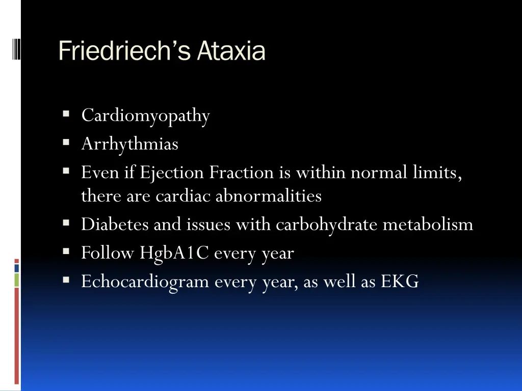 friedriech s ataxia