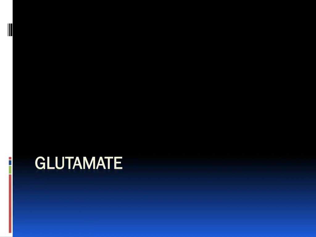 glutamate glutamate