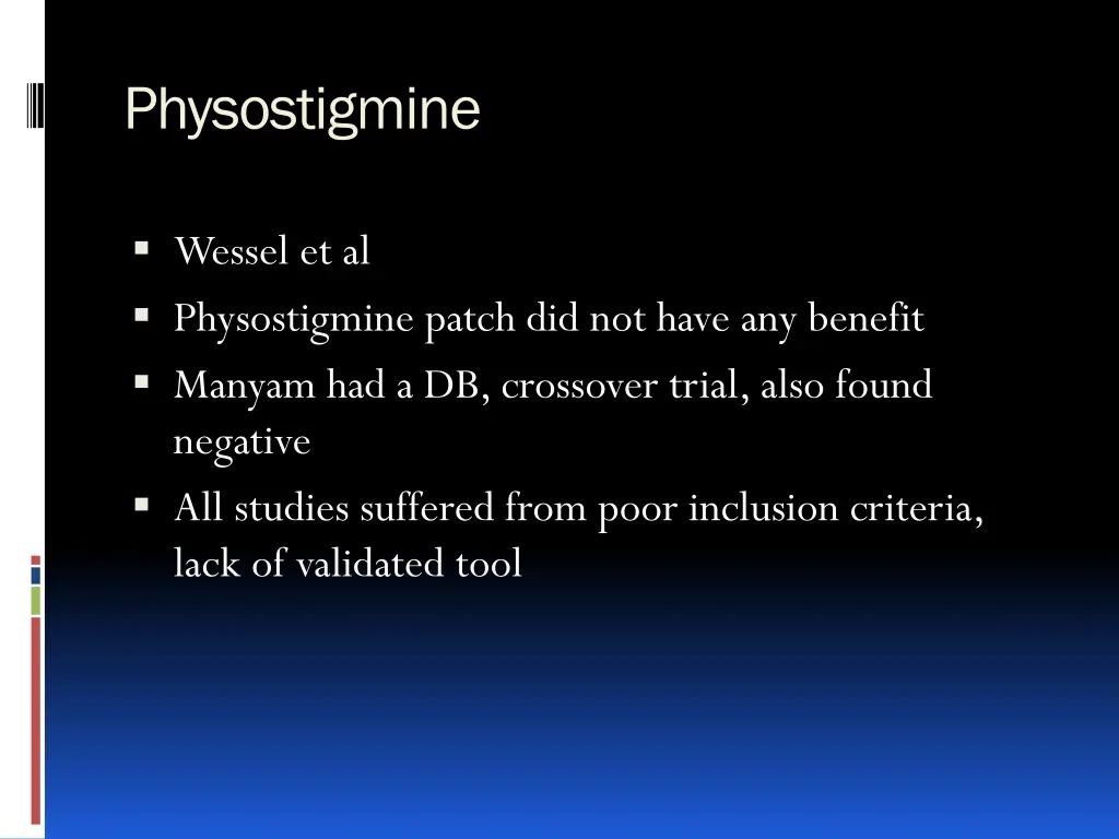 physostigmine 1