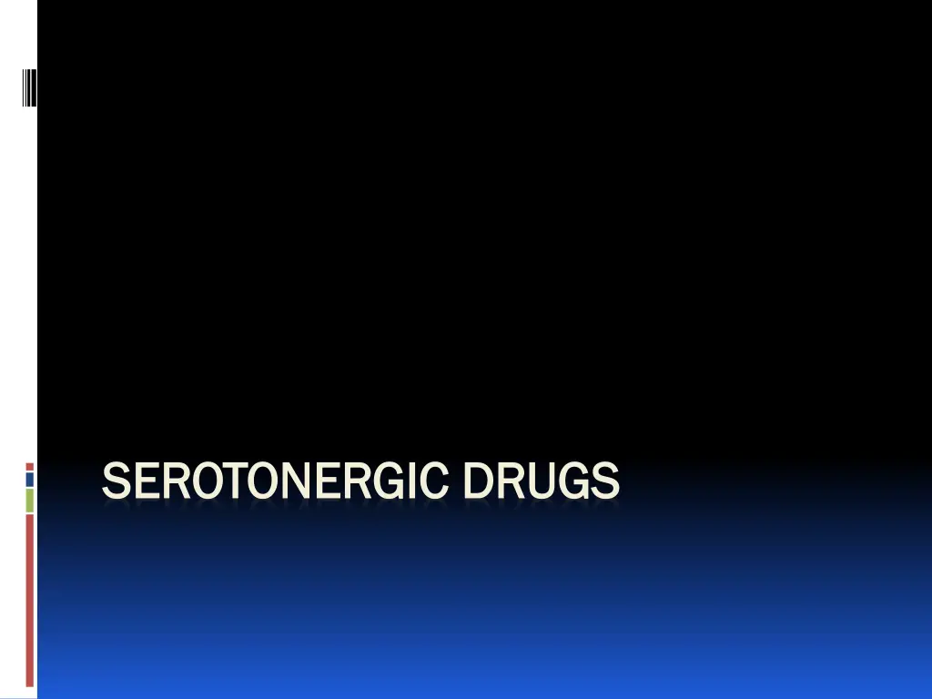 serotonergic serotonergic drugs