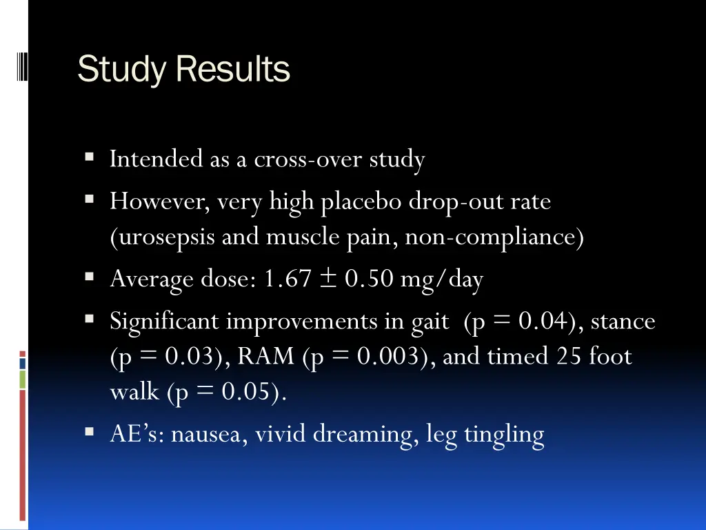 study results