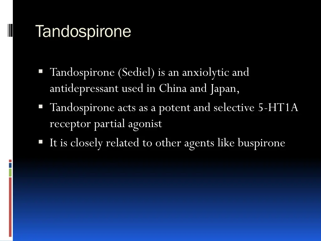tandospirone