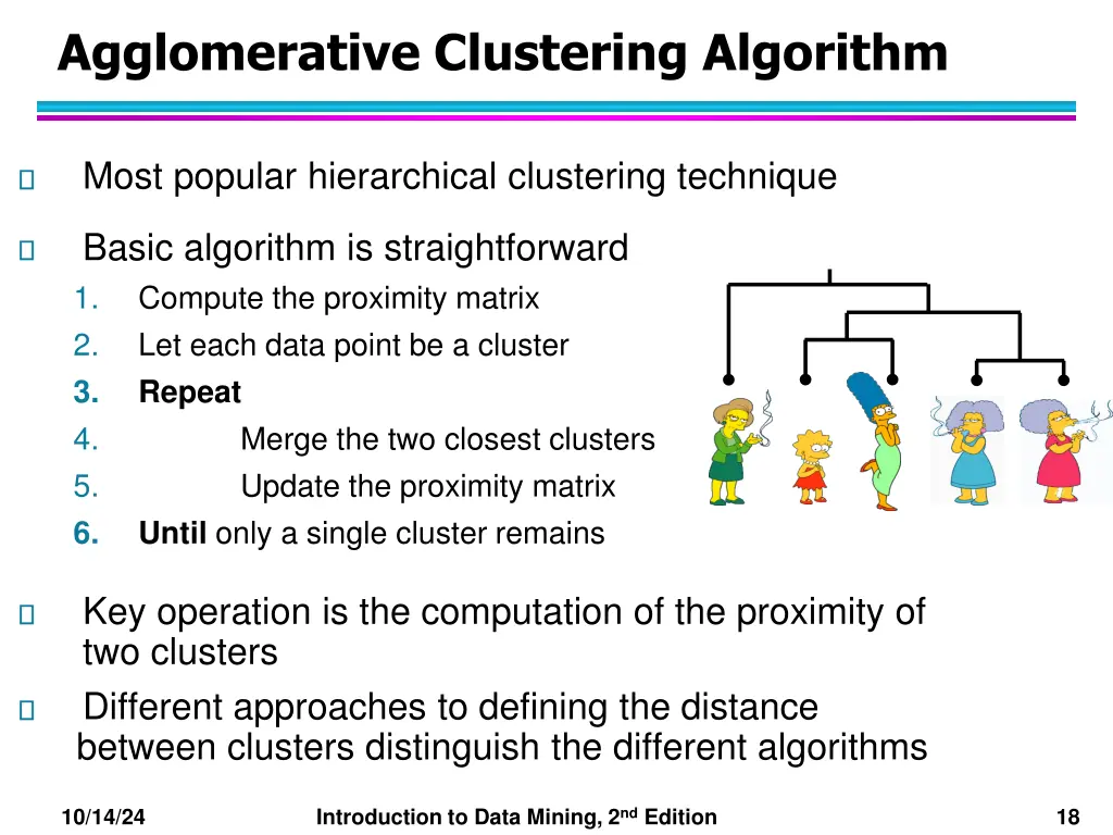 agglomerative clustering algorithm 1
