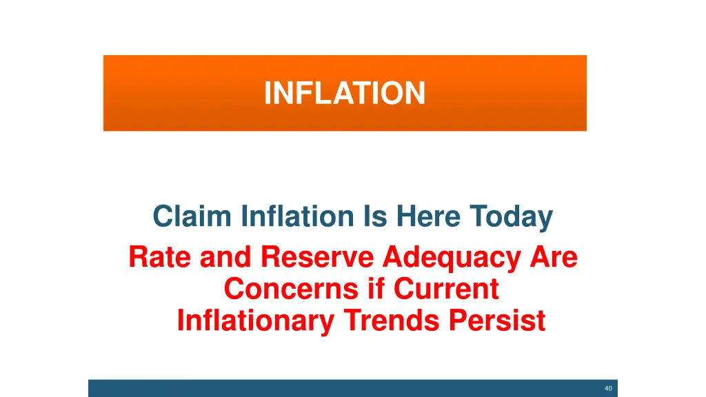 inflation