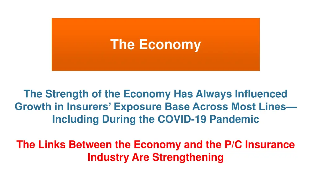 the economy
