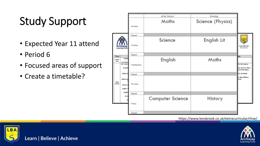study support study support