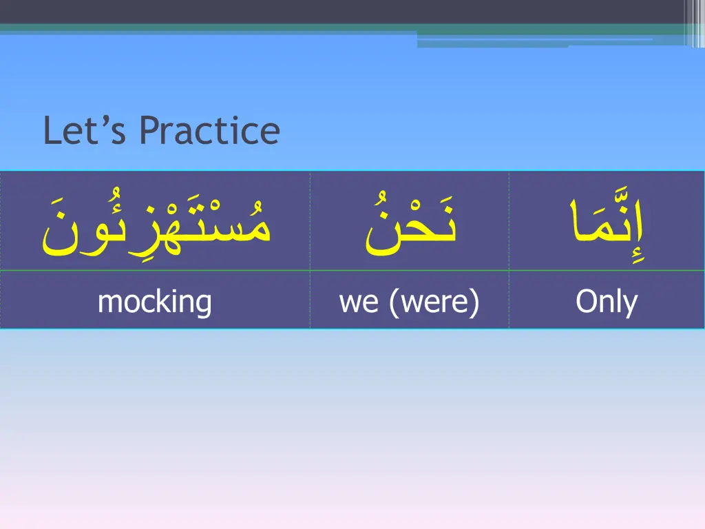 let s practice mocking