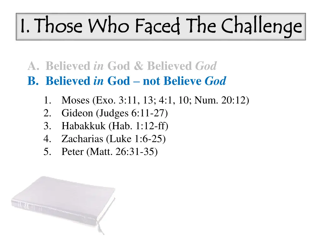 i i those who faced the challenge those who faced 2