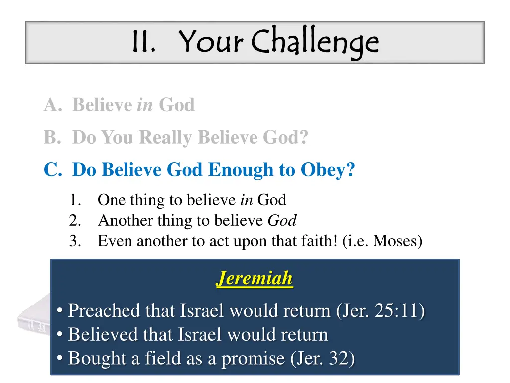 ii ii your challenge your challenge 2
