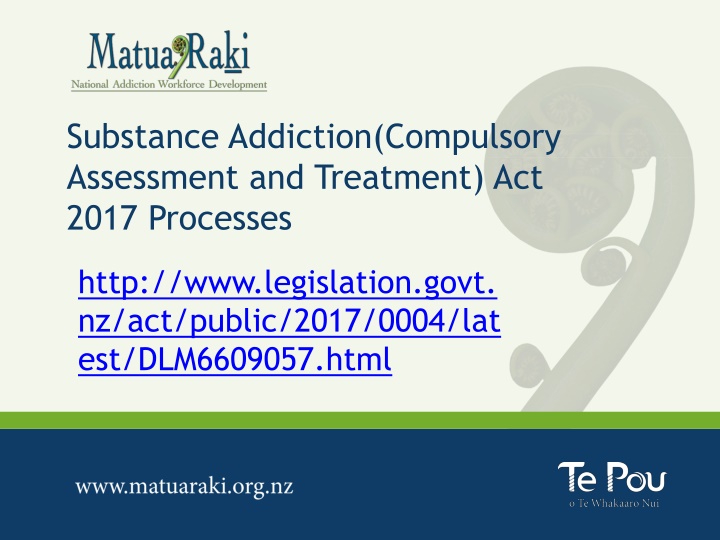 substance addiction compulsory assessment