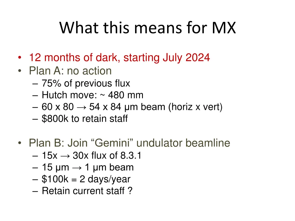what this means for mx