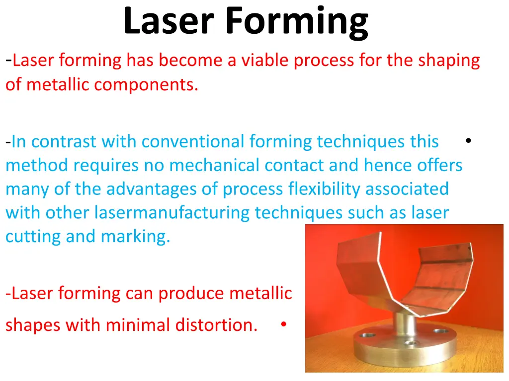 laser forming