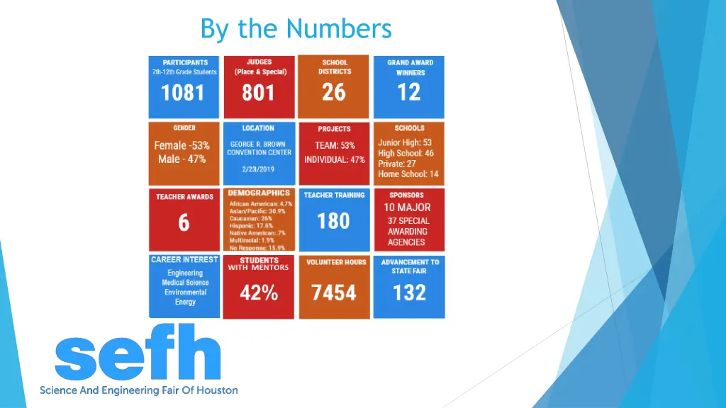 by the numbers