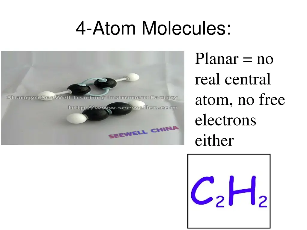 4 atom molecules